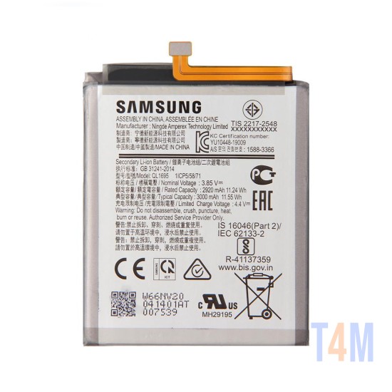 BATERIA SAMSUNG GALAXY A01/A015 (QL1695) 3000 MAH